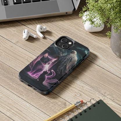 Meowmoirs Wireless Charging Support Tough Case