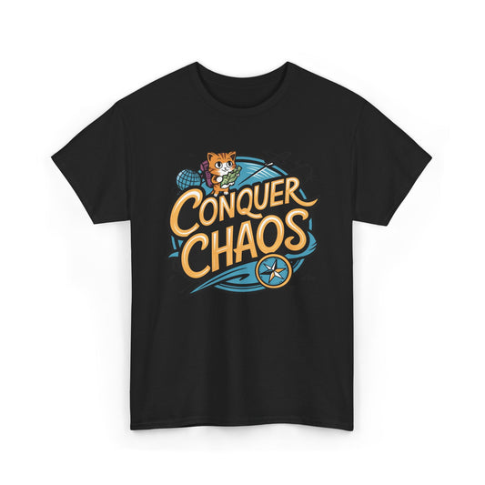 Conquer Choas Cotton Tees