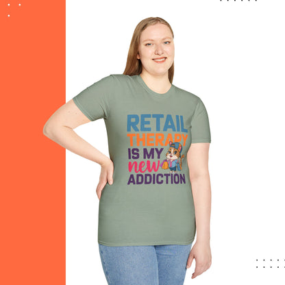 Retail Therapy Cotton T-Shirt