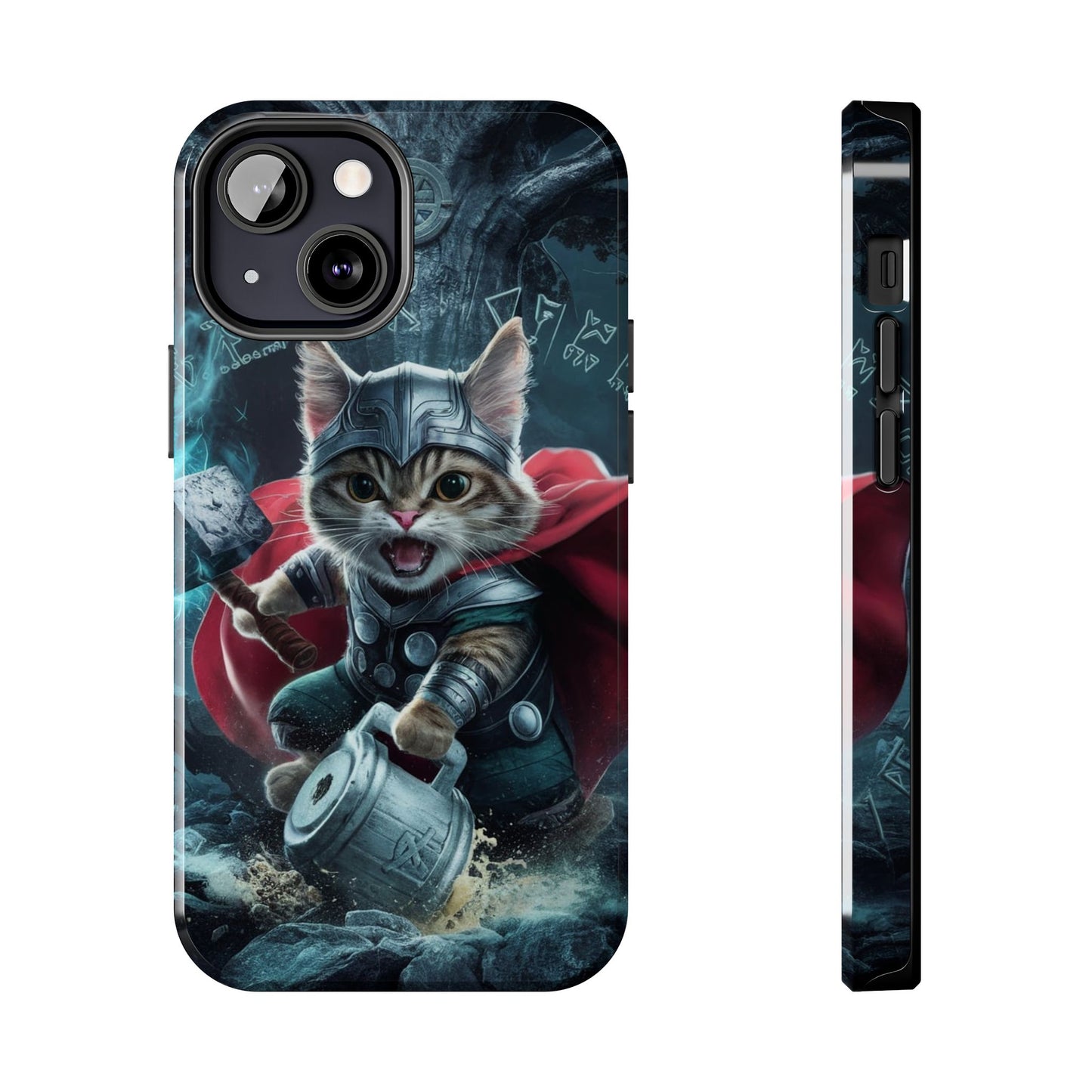 Meow Mjolnir Wireless Charging Support Tough Case