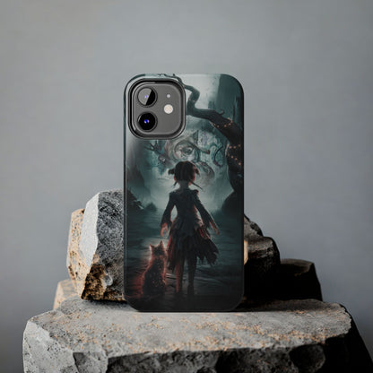 Feline Festivities Wireless Charging Support Tough Case.