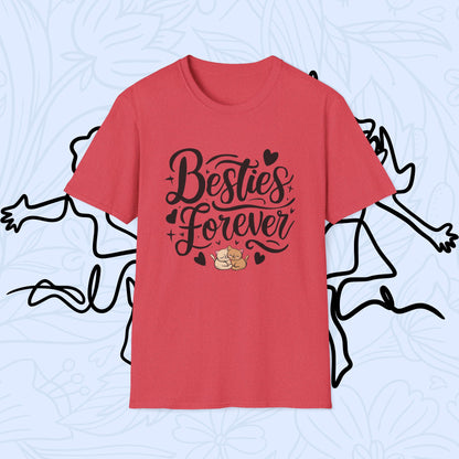 Besties Forever Cotton T-Shirt