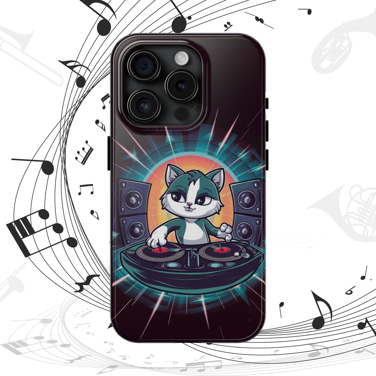 Beat Box Wireless Charging Support Tough Case