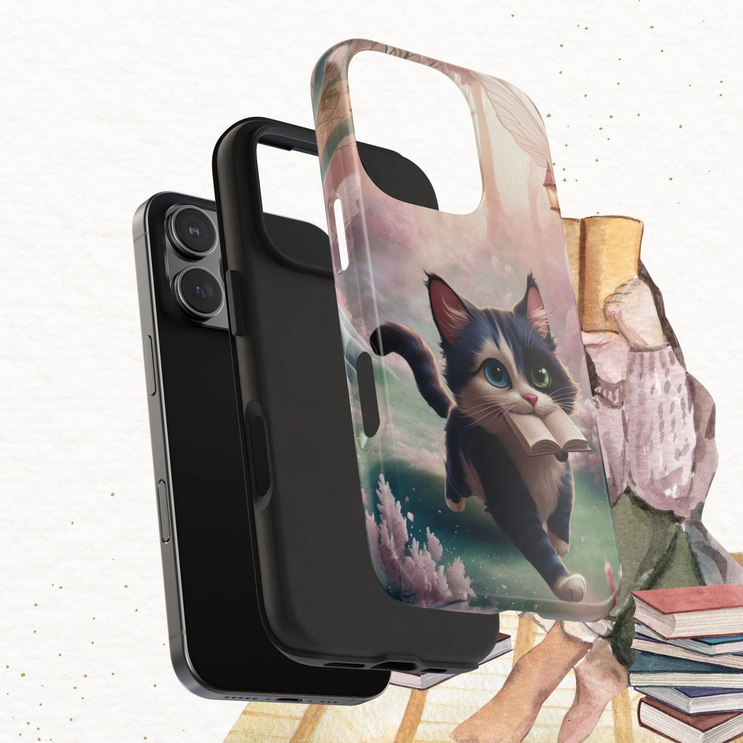 Pensieve Protector Wireless Charging Support Tough Case