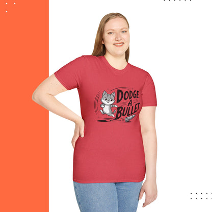 Dodge A Bullet Idiom Cotton T-Shirt