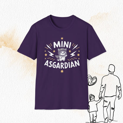 Mini Asgardian Cotton Crew Neck Men Tshirt