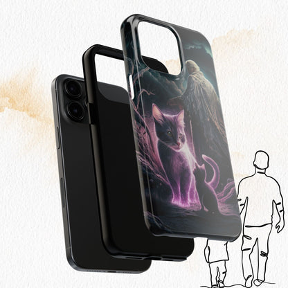 Meowmoirs Wireless Charging Support Tough Case