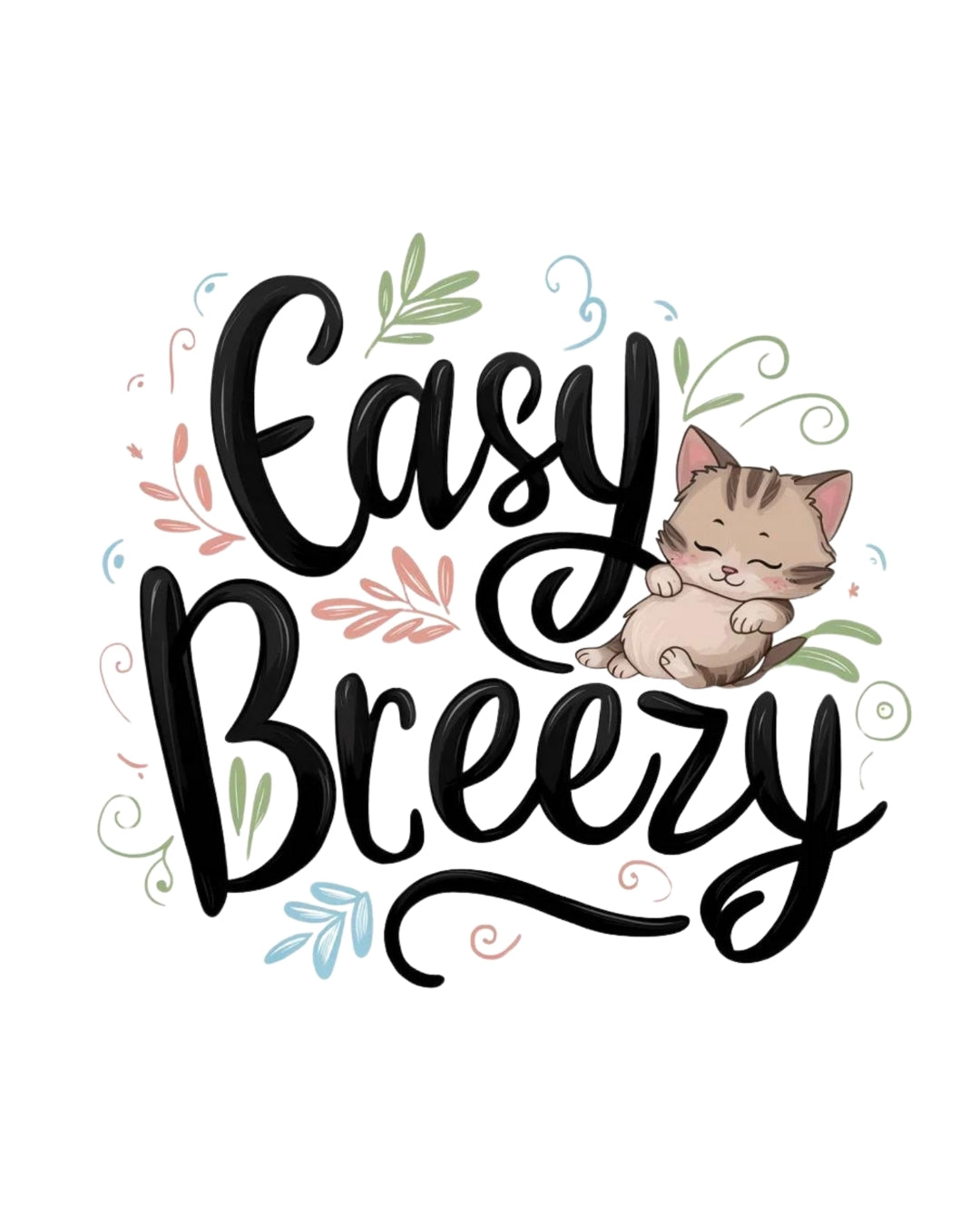 Easy Breezy Idiom Cotton T-Shirt