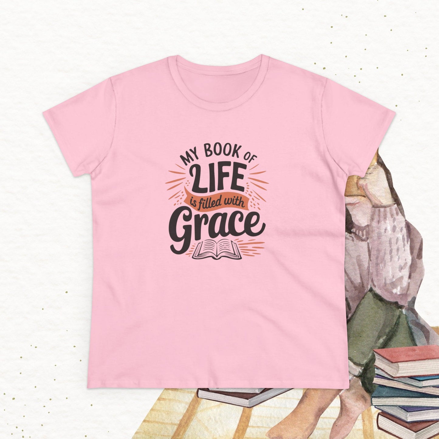 Grace Grit Women Cotton Tshirt