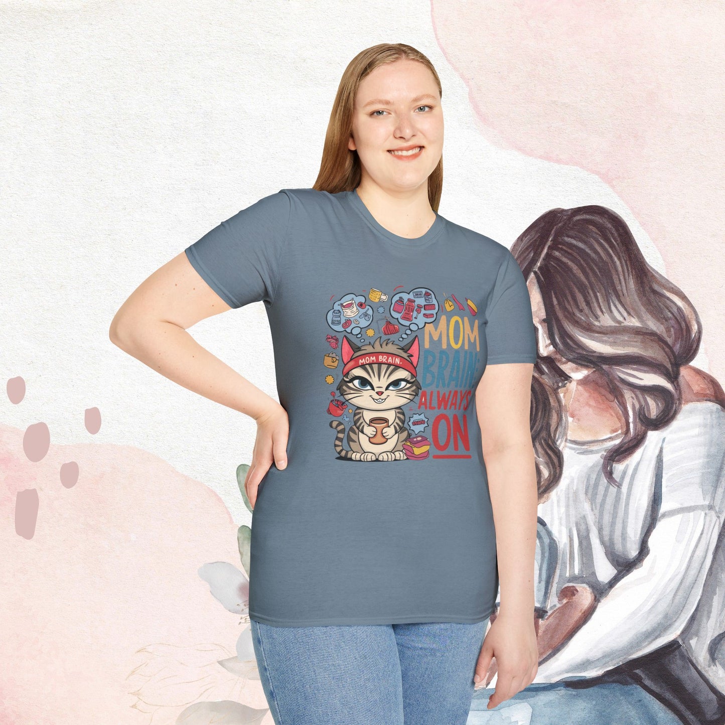 Mom Brain Cotton T-Shirt