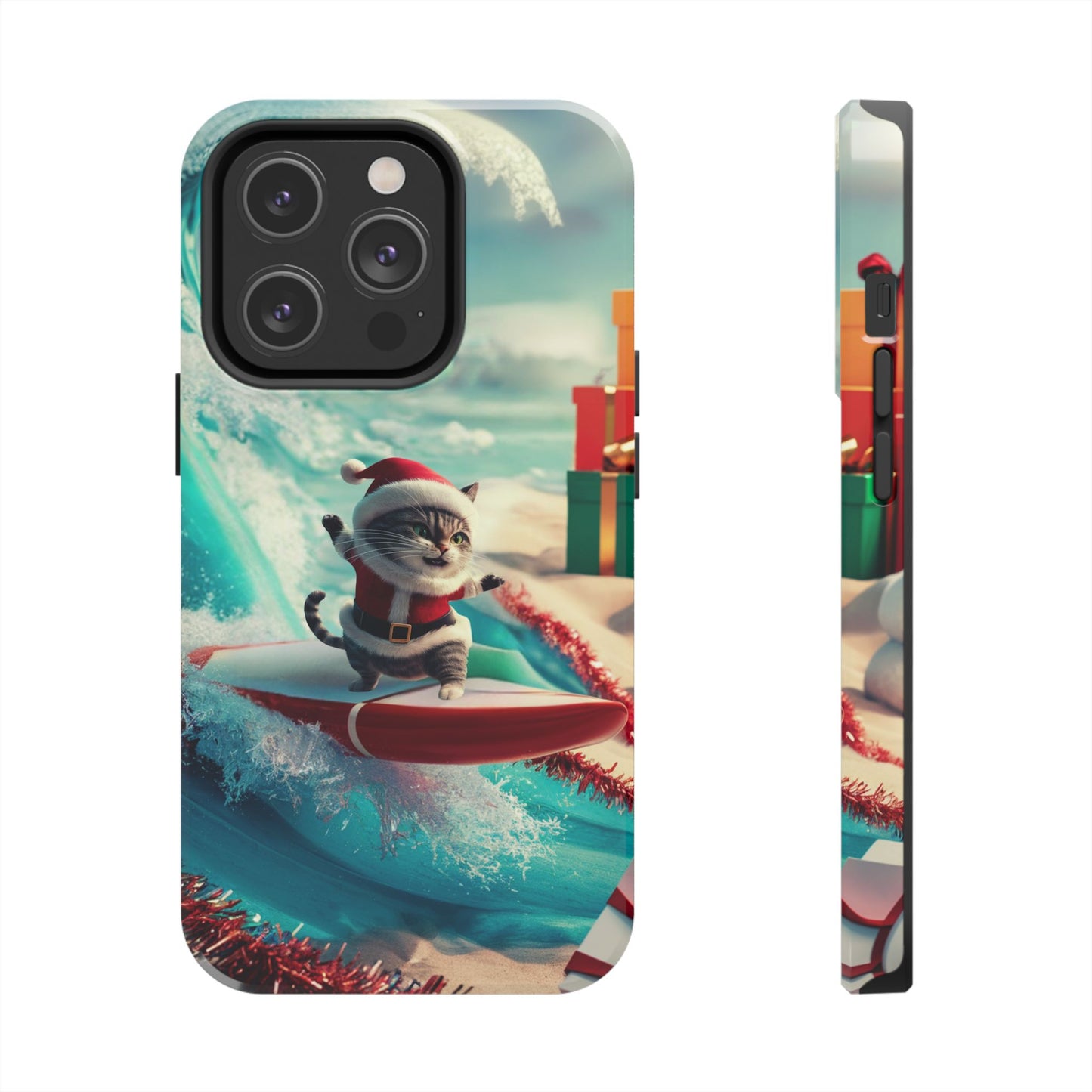 Meow Magic Wireless Charging Support Tough Case.