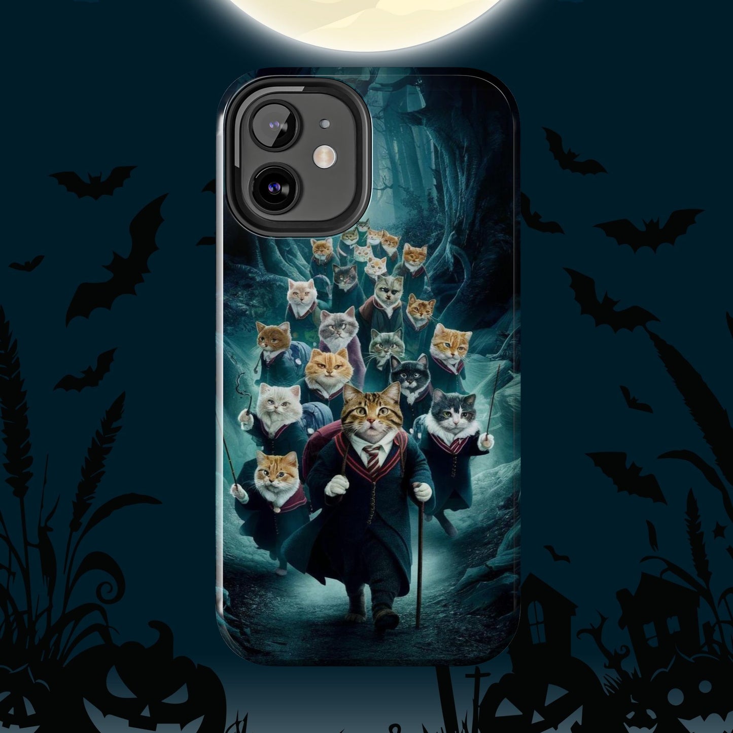 Nine Lives Guard Wireless Charging Support Tough Case