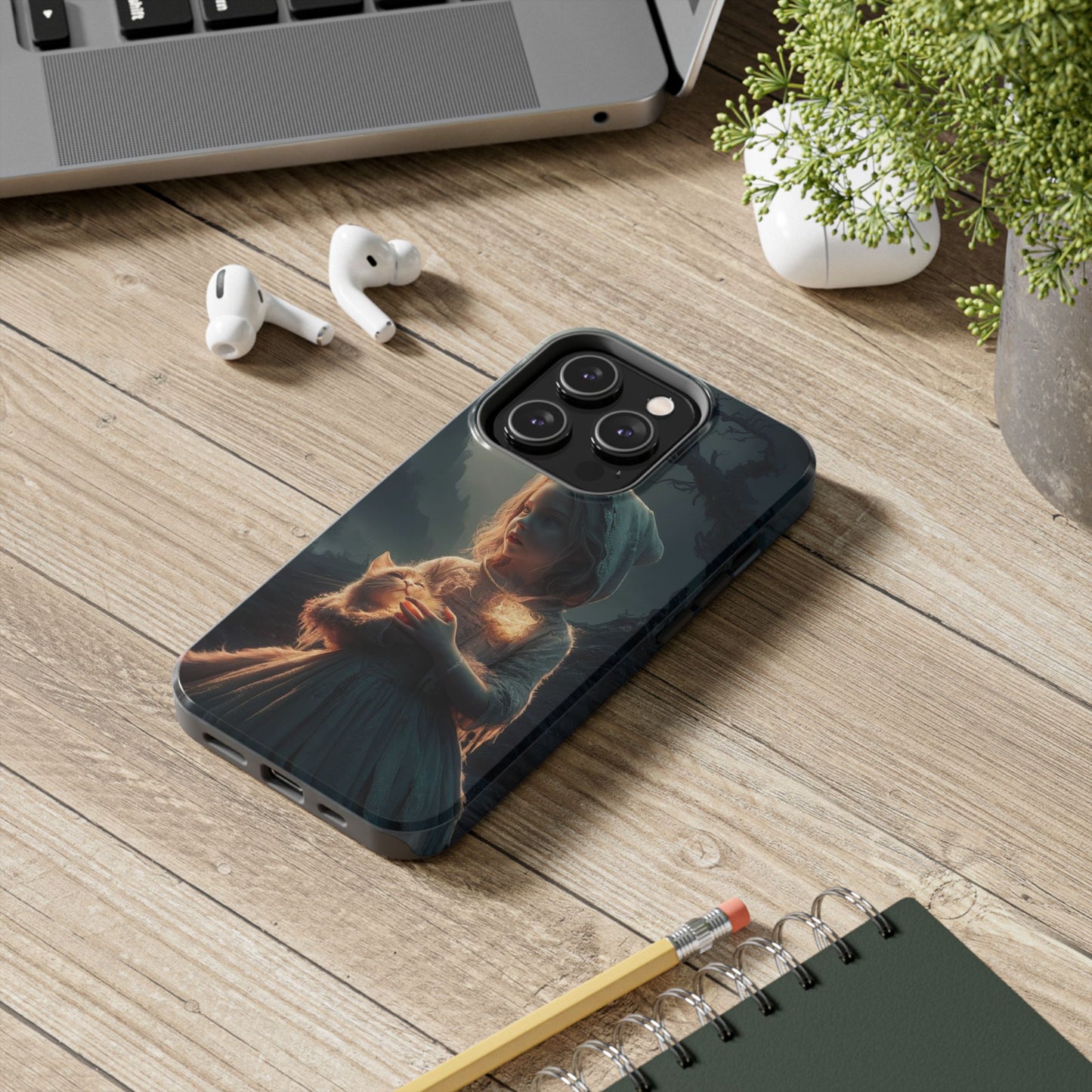 Glitter Guardian Wireless Charging Support Tough Case