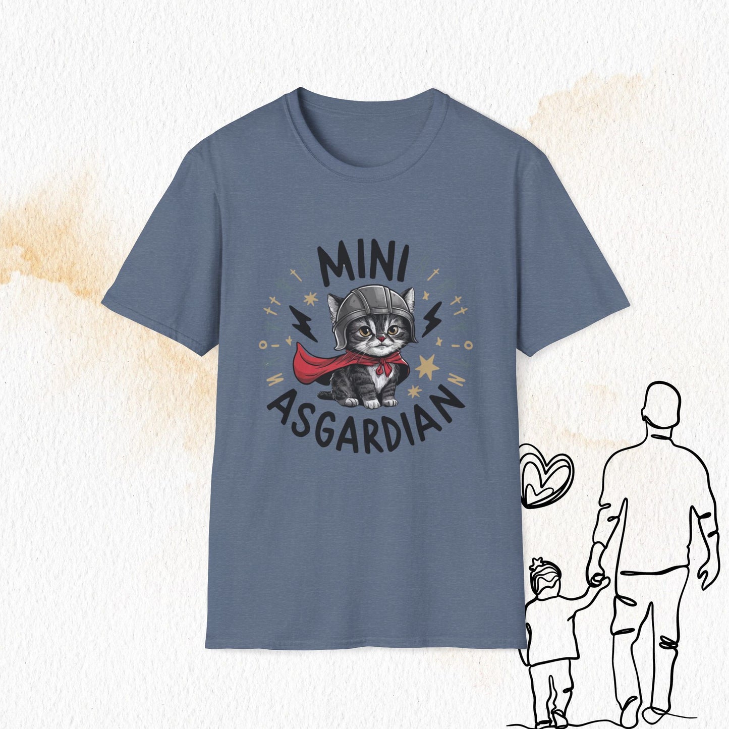 Mini Asgardian Cotton Men T-Shirt