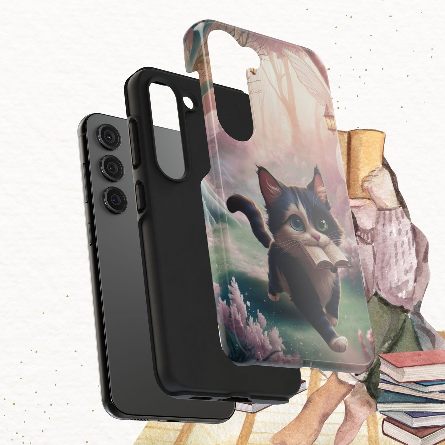 Pensieve Protector Wireless Charging Support Tough Case