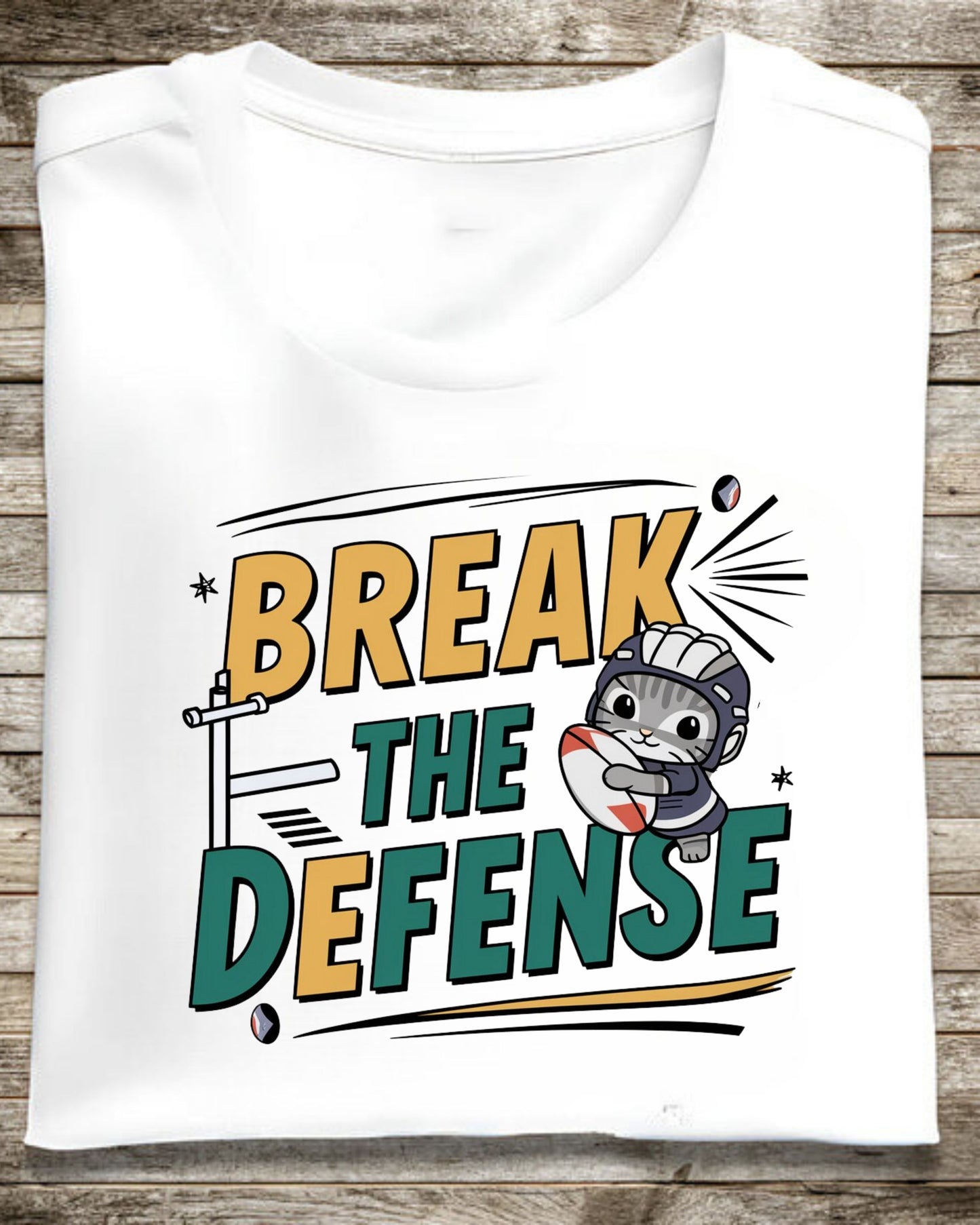 Break The Defence Cotton Tshirt