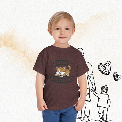 Mini Destroyer Toddler Cotton T-Shirt