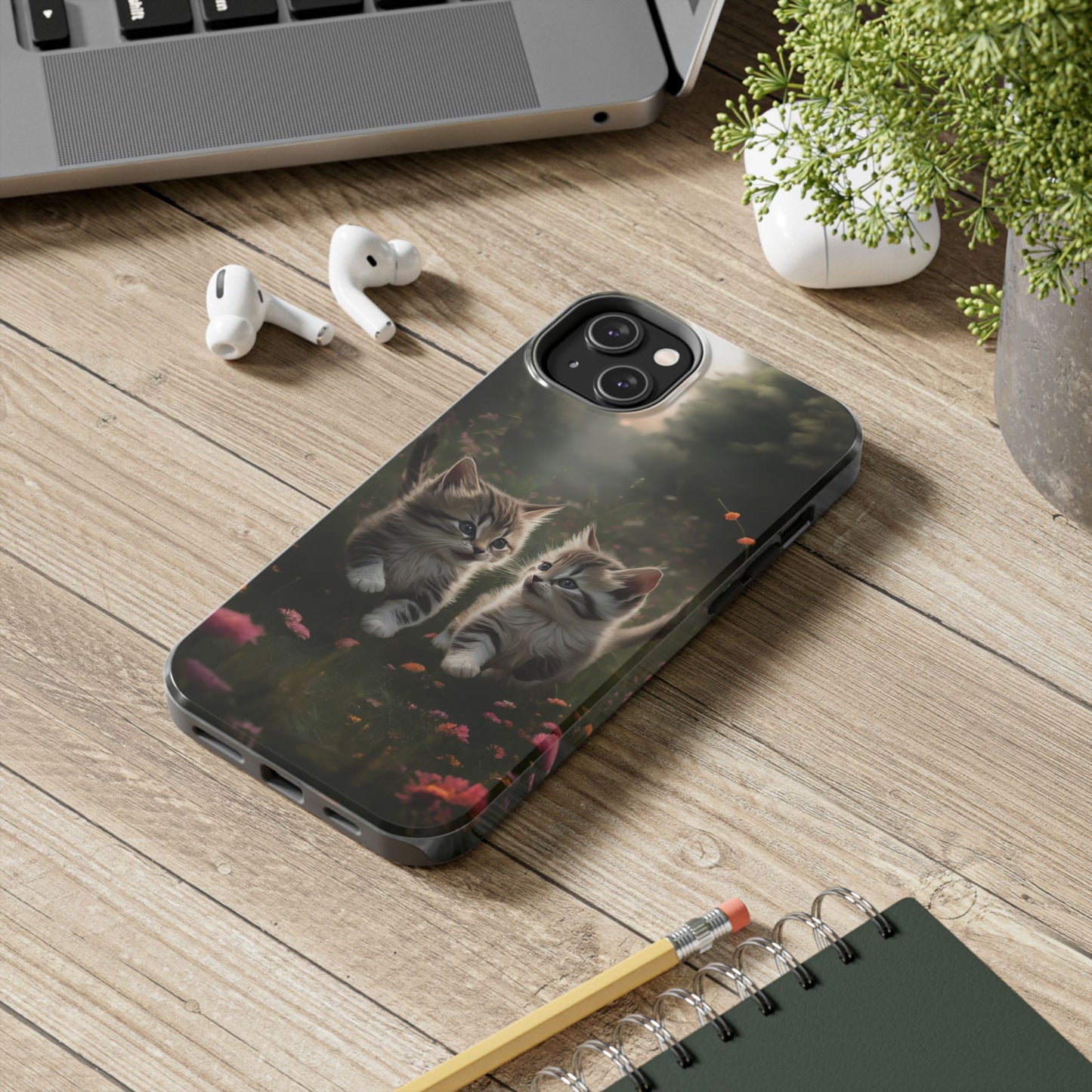Furever Friends Wireless Charging Support Tough Case