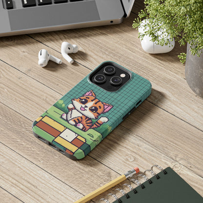 Meowmarabilia Wireless Charging Support Tough Case.
