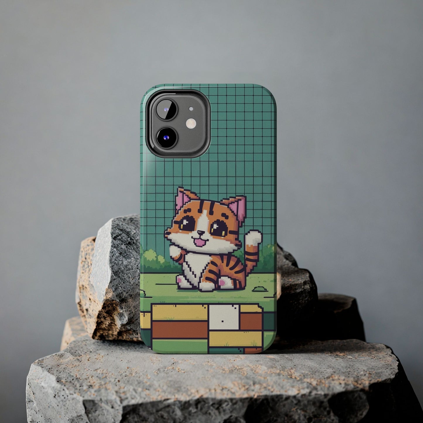 Meowmarabilia Wireless Charging Support Tough Case.