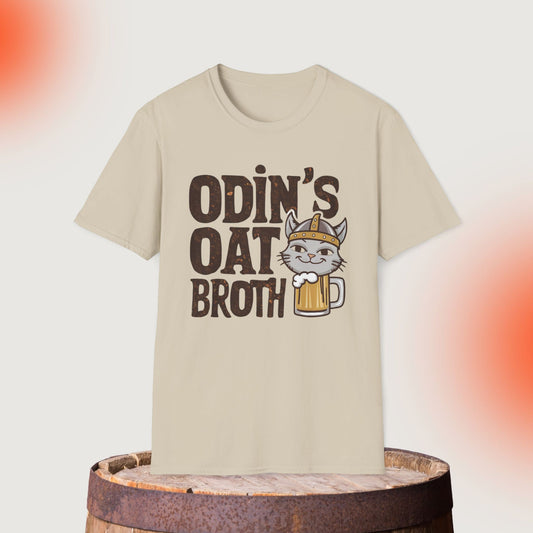 Odin Oat Broth Cotton Men T-Shirt