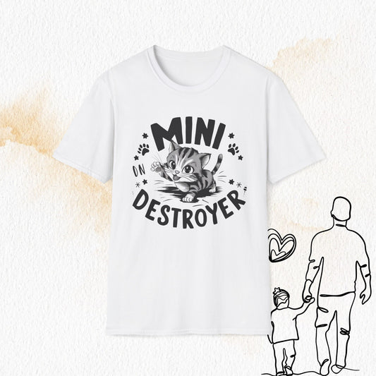 Mini Destroyer Cotton Men T-Shirt