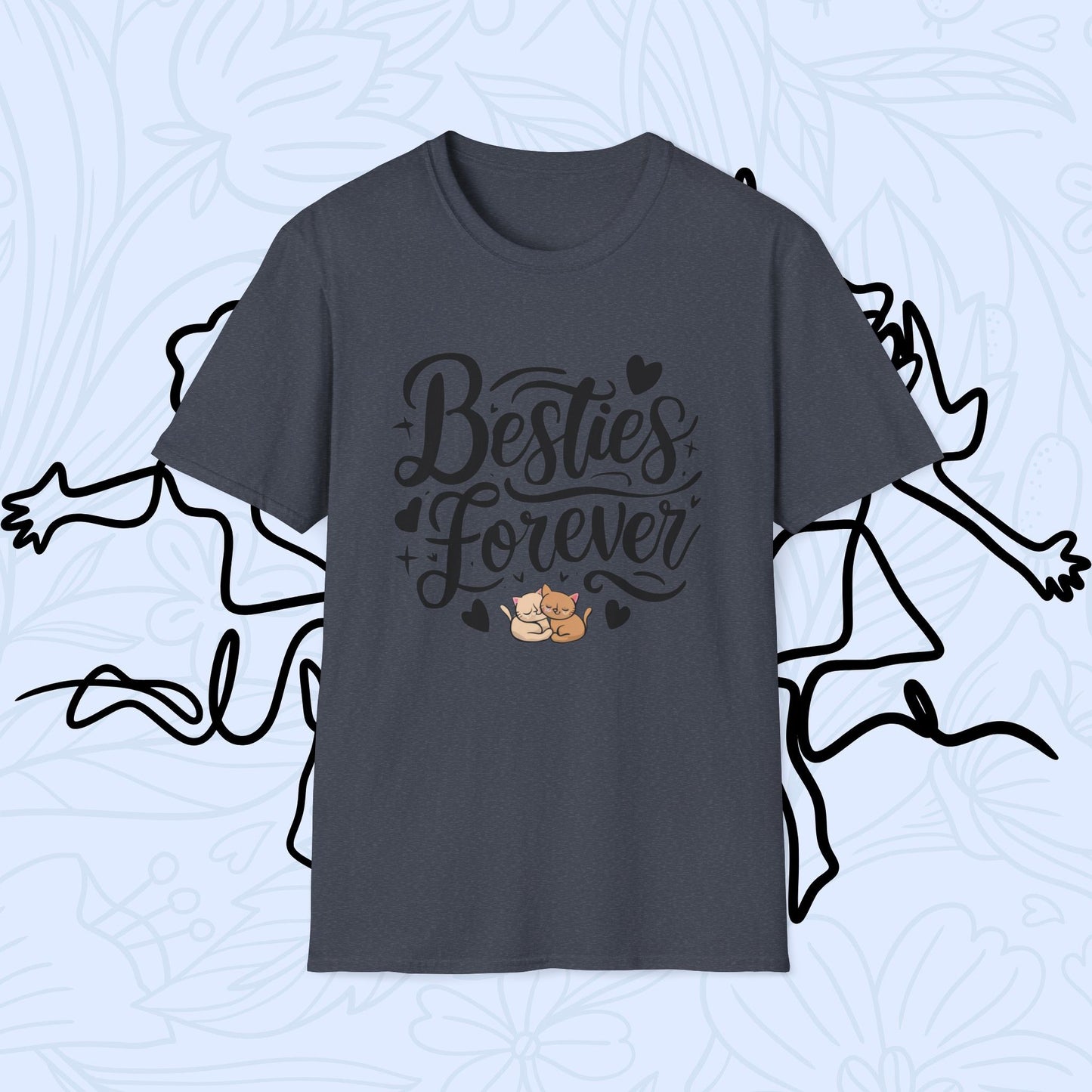 Besties Forever Cotton T-Shirt