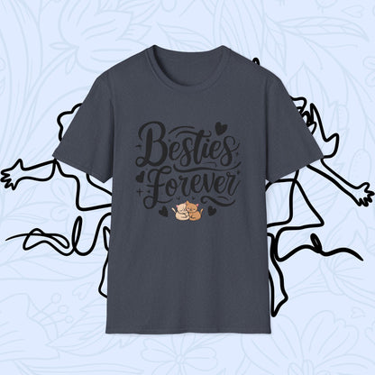 Besties Forever Cotton T-Shirt