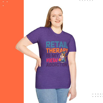 Retail Therapy Cotton T-Shirt