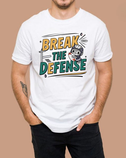 Break The Defence Cotton Tshirt
