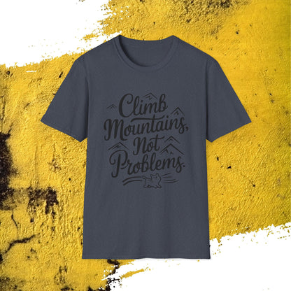 Climb Mountain Cotton T-Shirt
