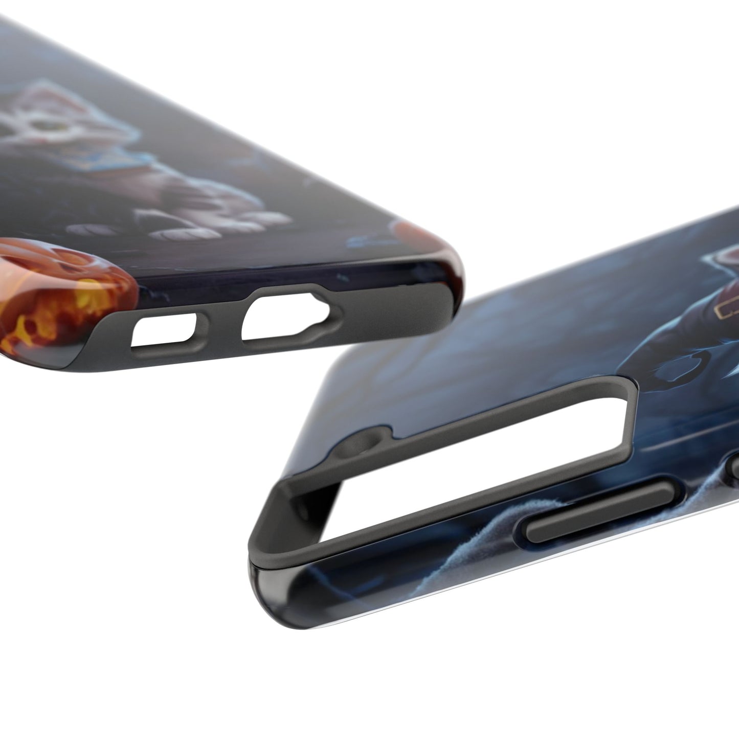 Chrono Catnap Wireless Charging Support Tough Case