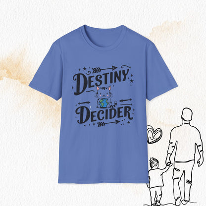 Destiny Decider Cotton Men T-Shirt