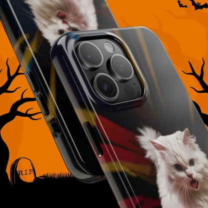 Alley-Oop Meow Wireless Charging Support Tough Case.