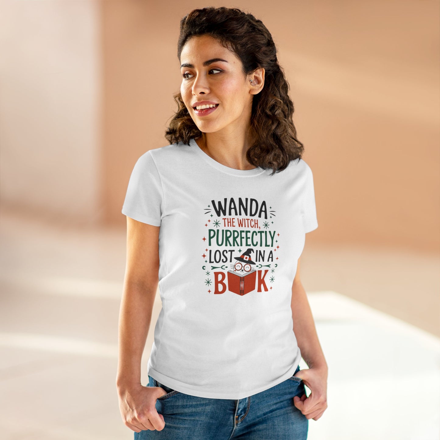 Wizard Word Women Cotton Tshirt
