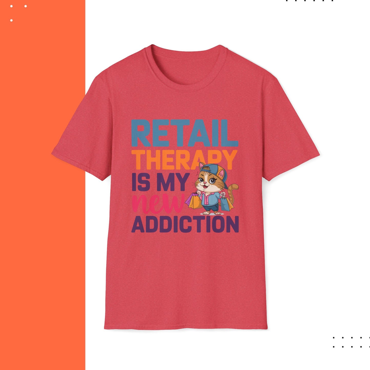 Retail Therapy Cotton T-Shirt
