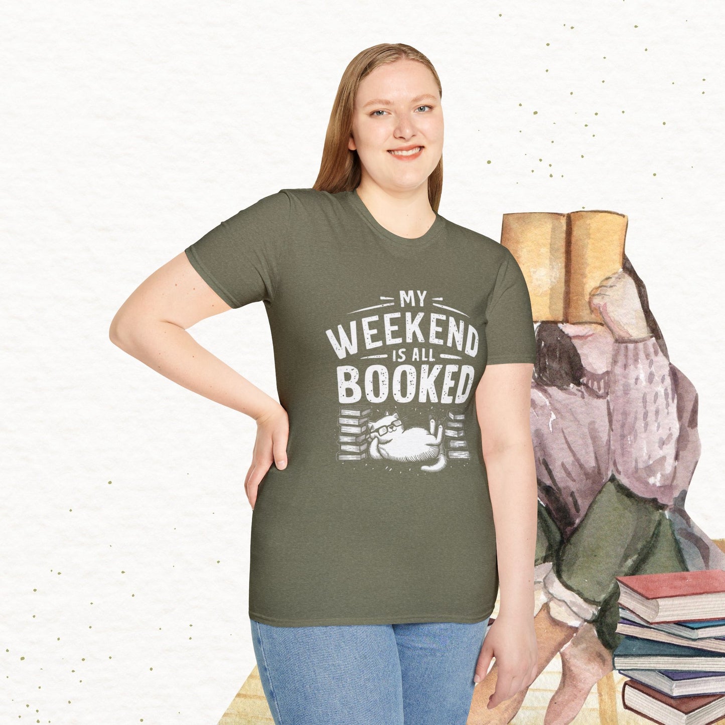 My Weekend Is All Booked Cotton Tee