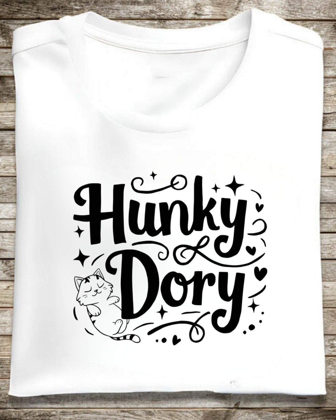 Hunky Dory Idiom Cotton T-Shirt