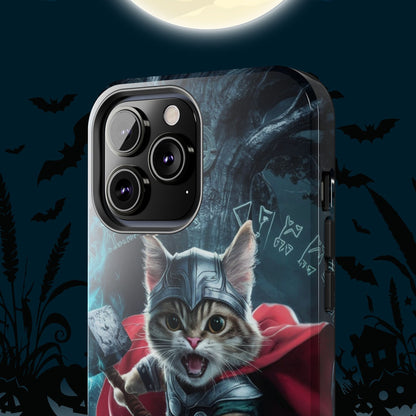 Meow Mjolnir Wireless Charging Support Tough Case