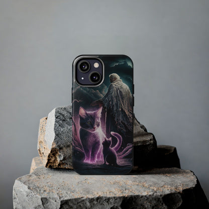 Meowmoirs Wireless Charging Support Tough Case