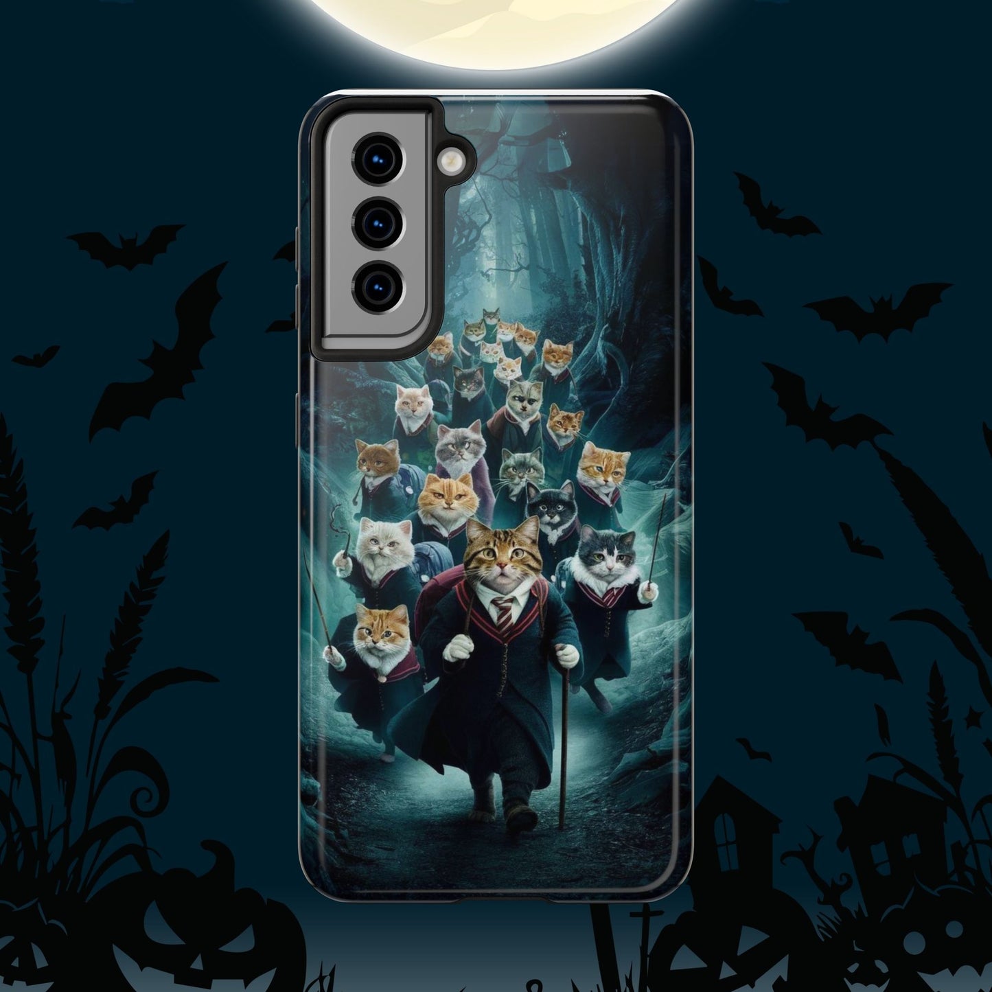 Nine Lives Guard Wireless Charging Support Tough Case