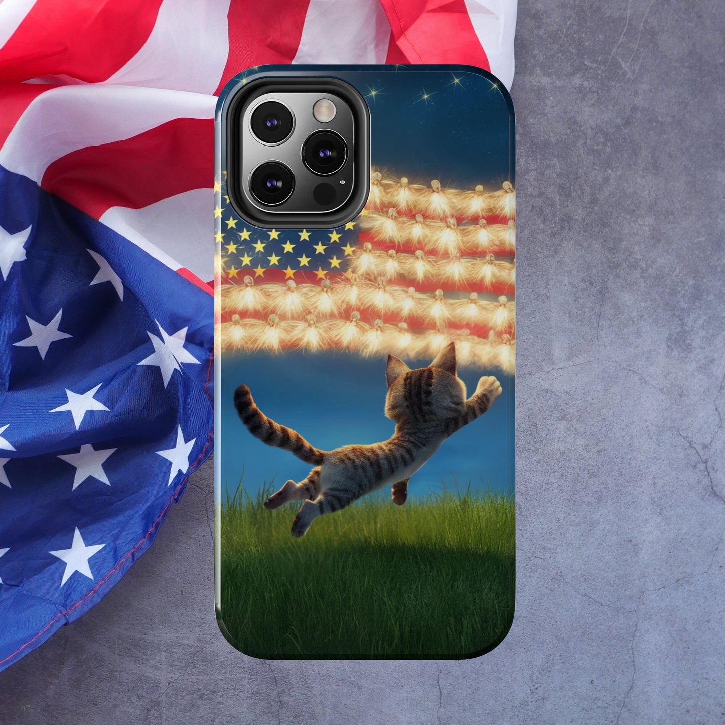 Eagle Eye Wireless Charging Support Tough Case