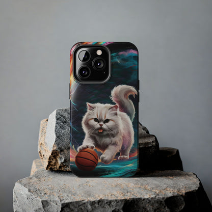 Meowble Dribble Wireless Charging Support Tough Case.
