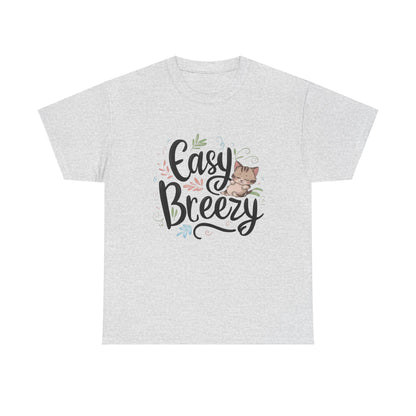 Easy Breezy Idiom Cotton T-Shirt