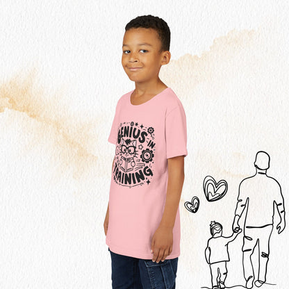 Genius In Training Youth Heavy Cotton T-Shirt