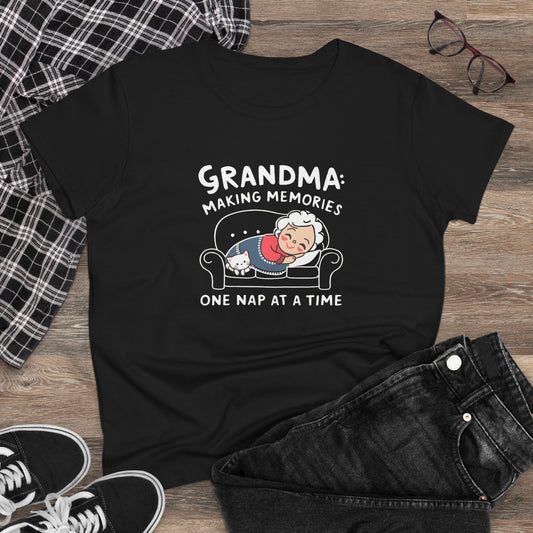 Grandma Having Memory Women Graphic Tshirts