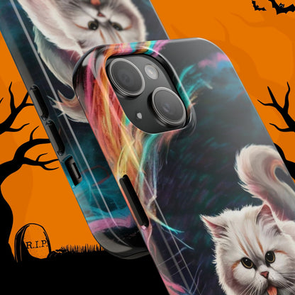 Meowble Dribble Wireless Charging Support Tough Case.