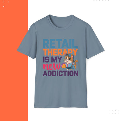 Retail Therapy Cotton T-Shirt