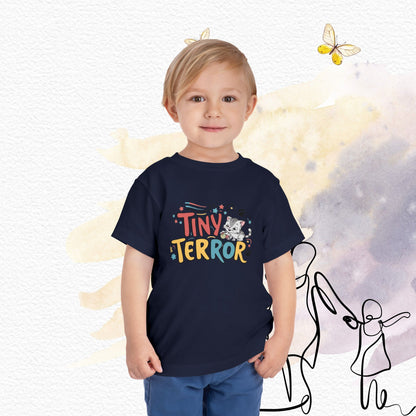 Tinny Terror Toddler Cotton T-Shirts