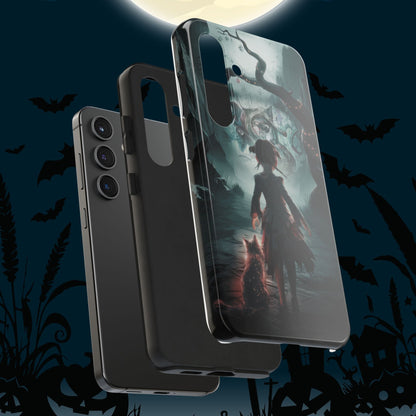 Feline Festivities Wireless Charging Support Tough Case.